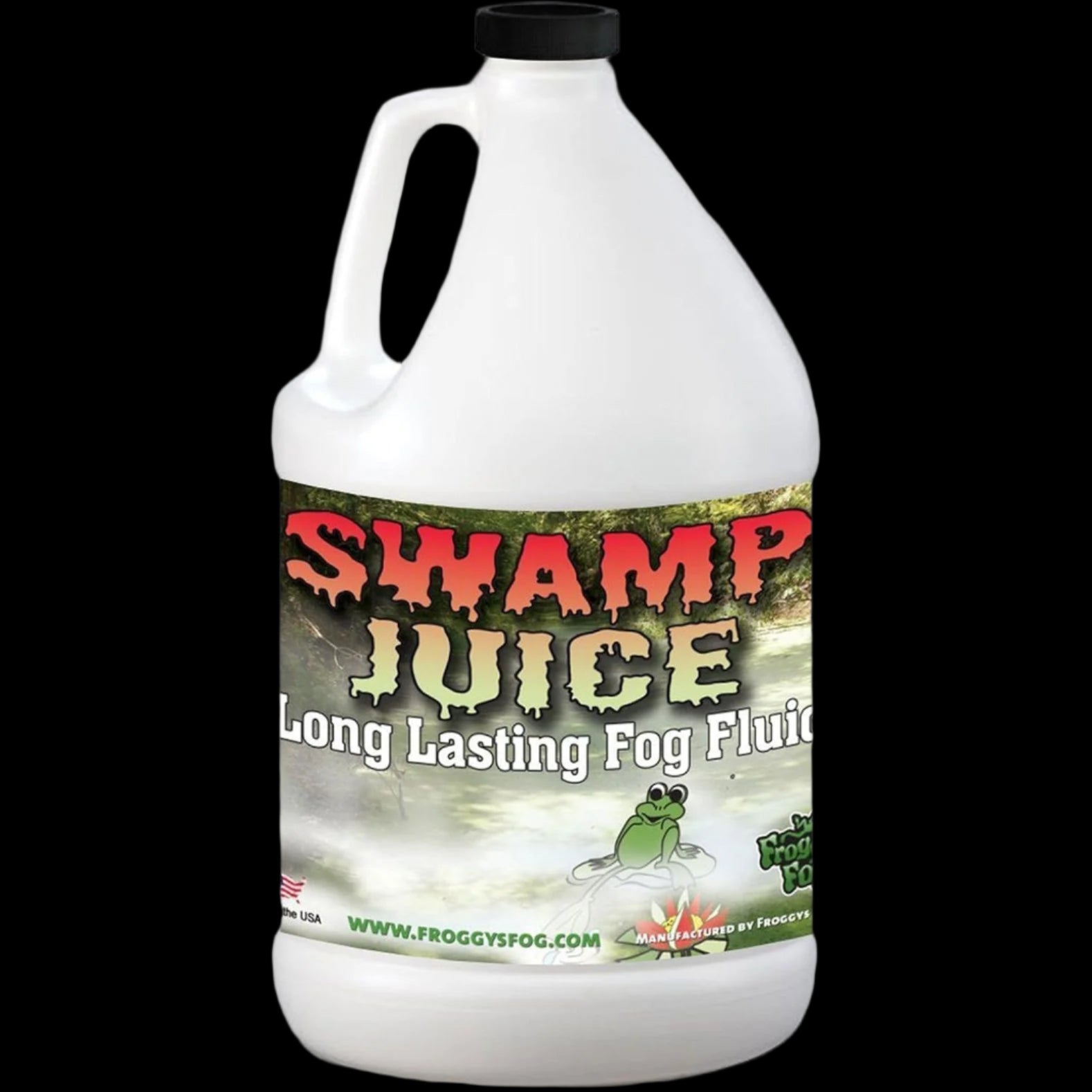 Swamp Juice Bottle, Ridiculously Long-Lasting Fog Fluid with 2-3 Hour Hang Time for Professional and Home Haunters, Theatrical Effects, and Djs, 1 Gallon