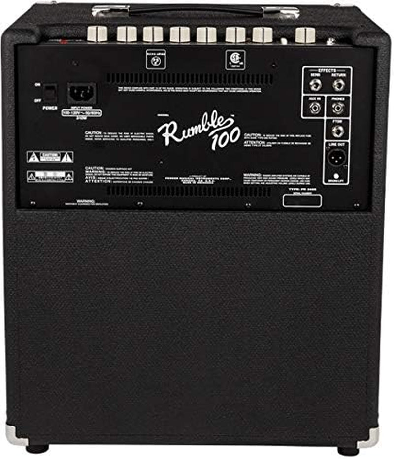 Rumble 100 Bass Combo Amplifier Bundle with Instrument Cable and Austin Bazaar Instructional DVD